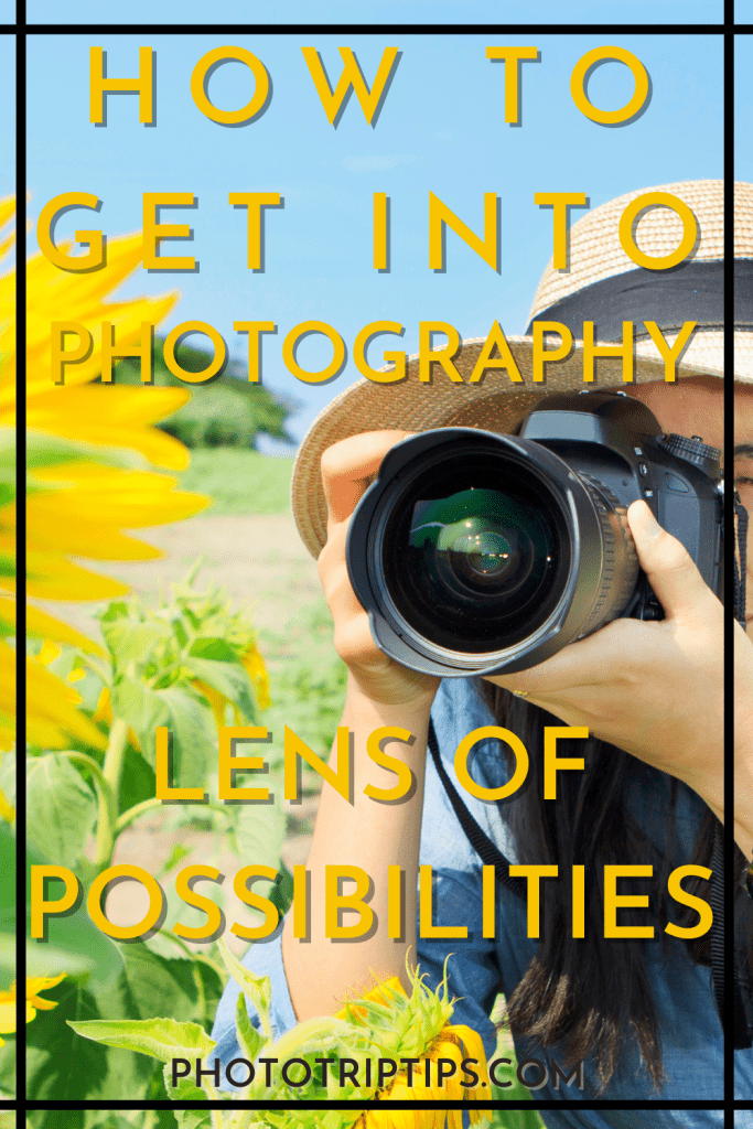 How to get into photography