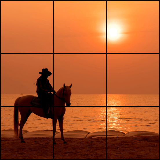 Man on horseback photography