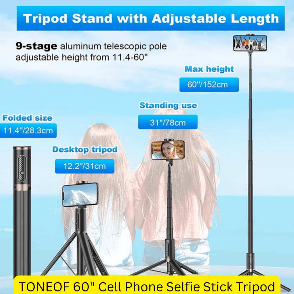  Tripods for Phones: Toneoff Tripod for Camera Adjustable Length