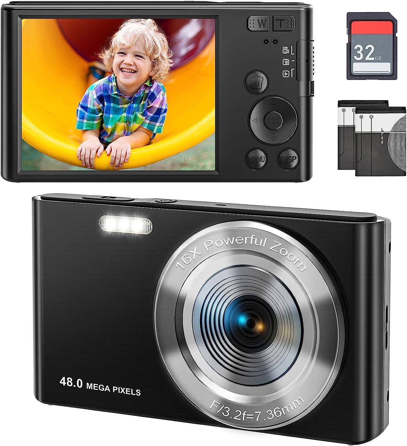 Compact Point and Shoot Camera